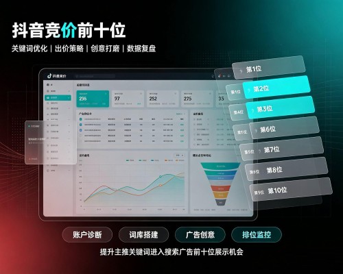 蒙阴抖音搜索竞价